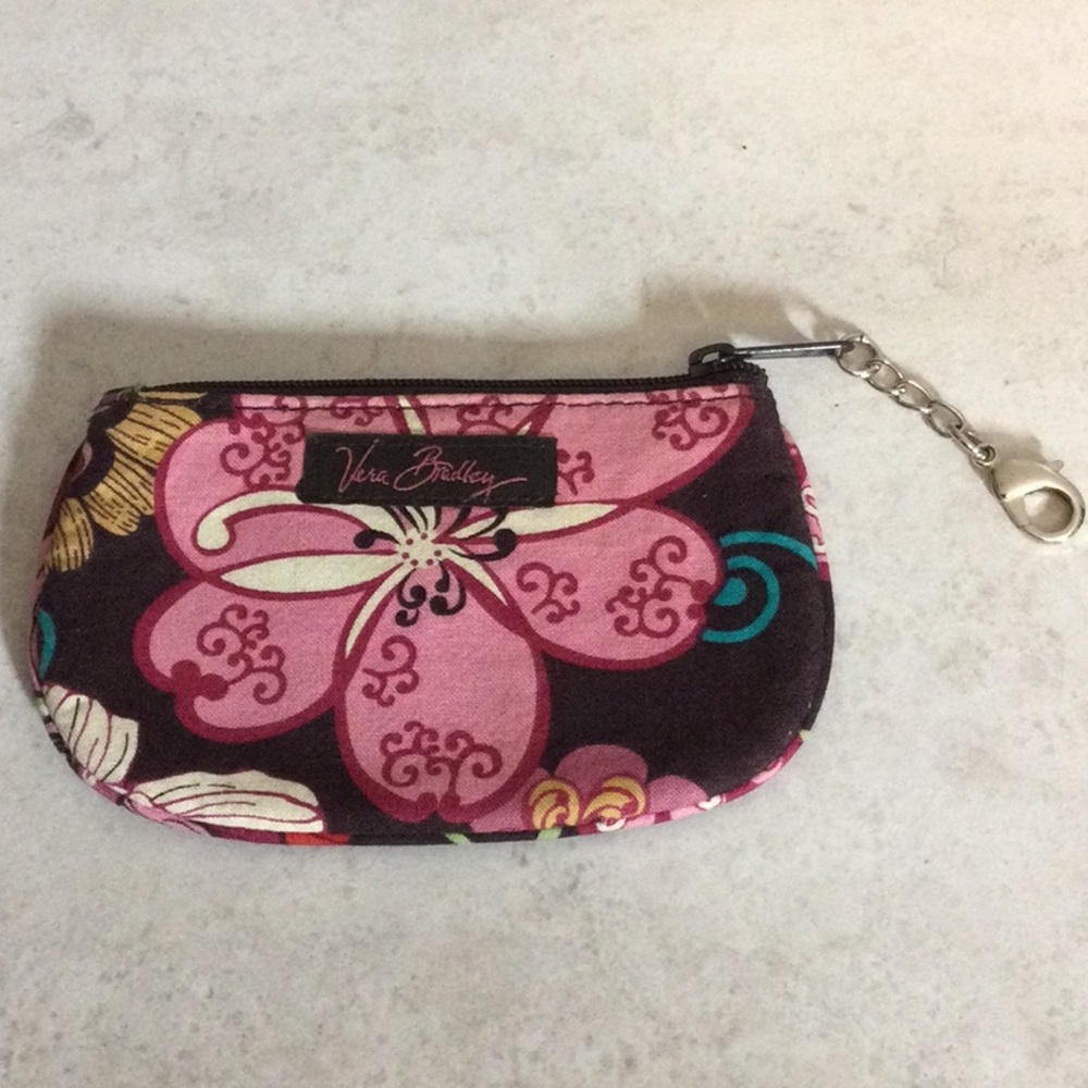 Vera Bradley Pink Floral Coin Purse